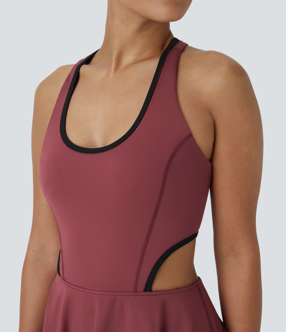Orla Dress — Cordovan