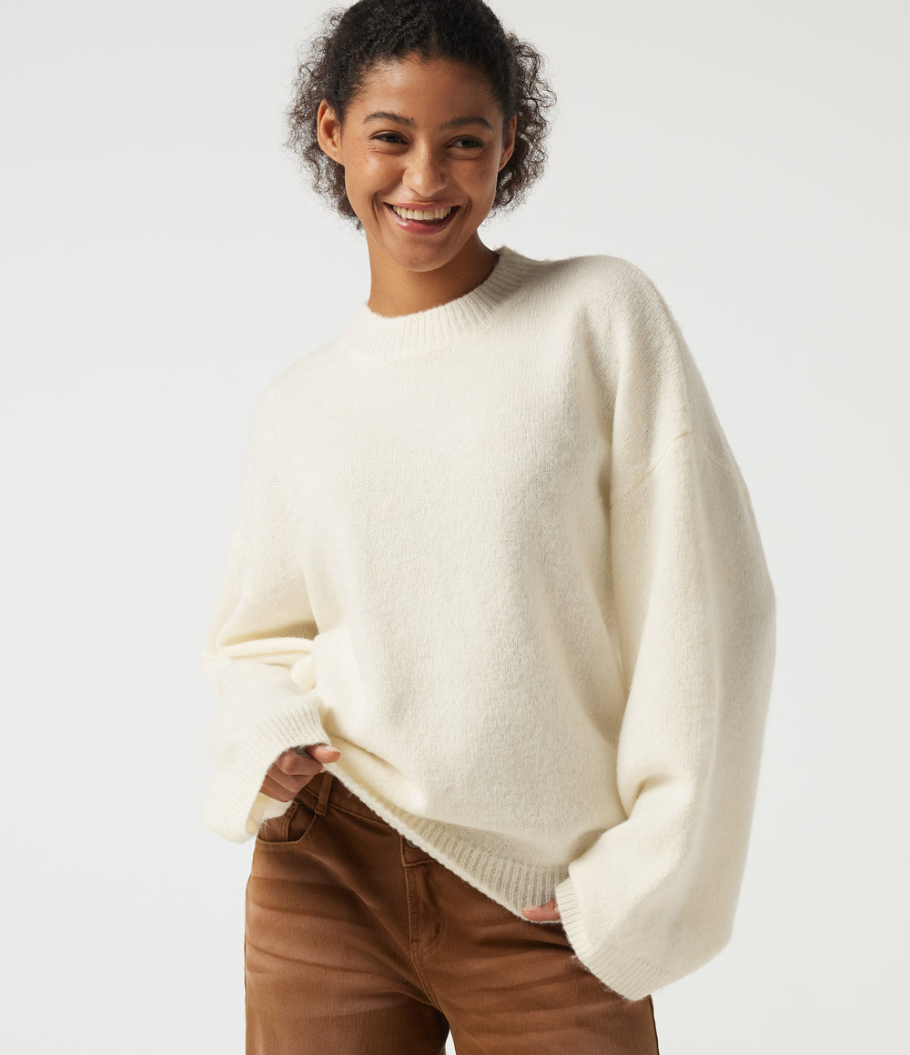 Sabine Sweater — Eggnog