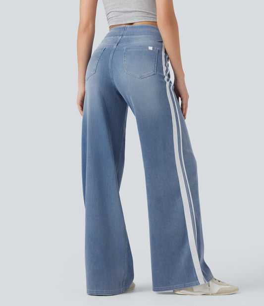 Peony Jeans — Powder Blue Denim