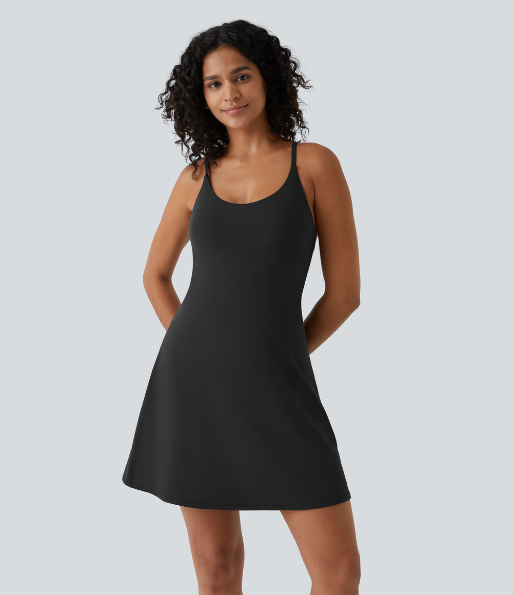 Camellia Dress — Black