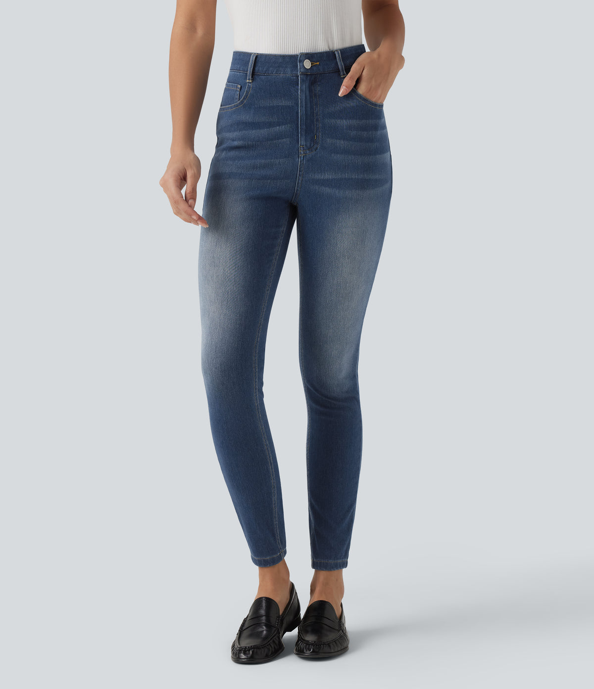 Odessa Jeans — Estate Blue Denim