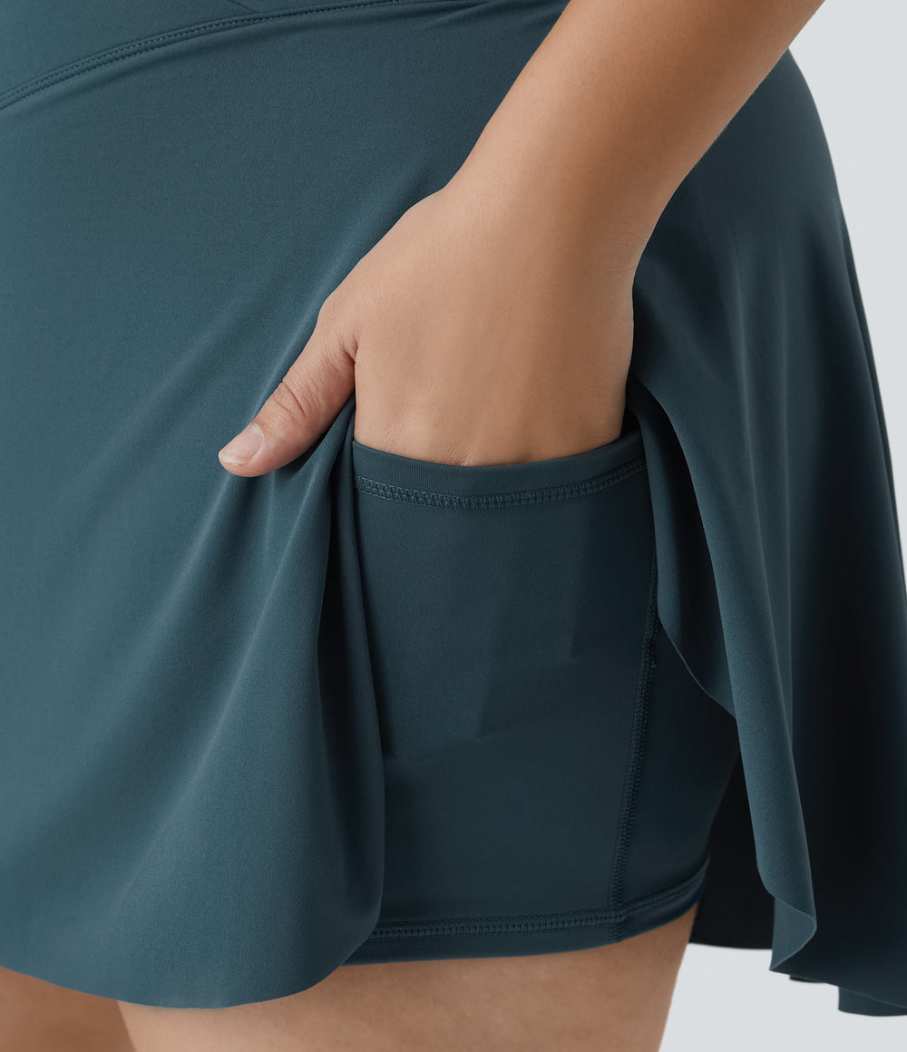 Clover Skirt — Ink Green