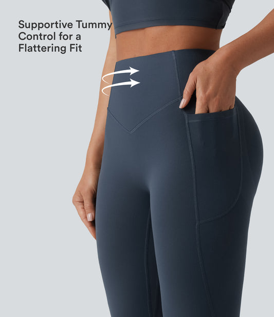 Mae Flare Legging — Carbon