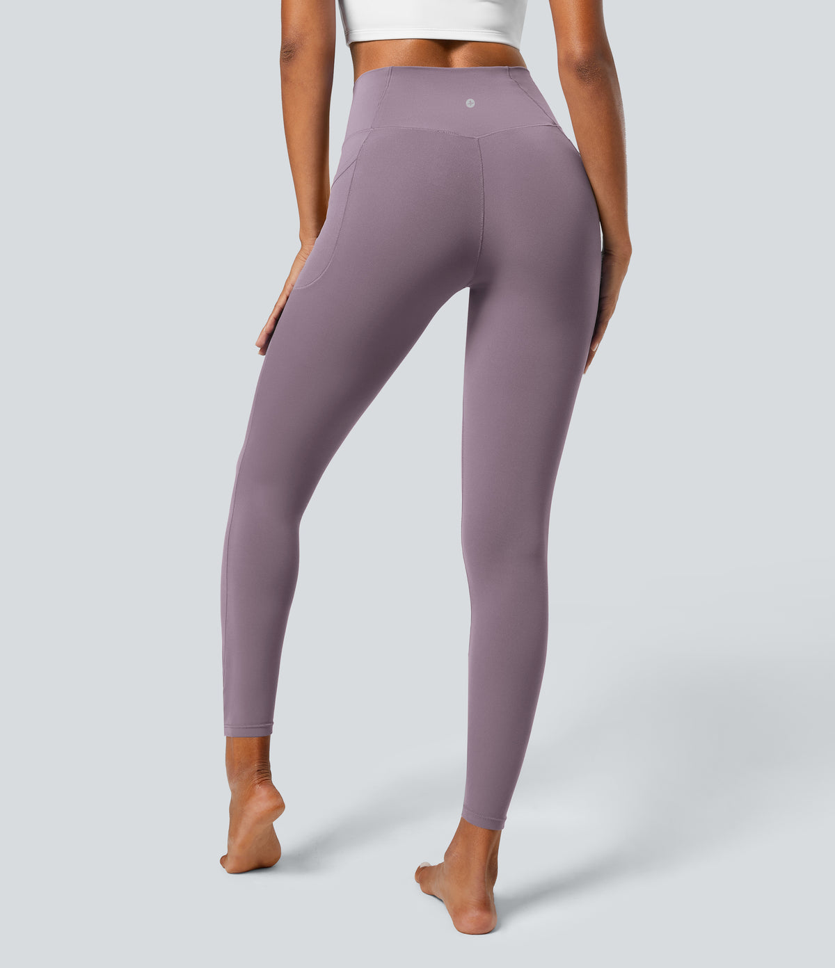 Petal Legging — Warm Mid Blue