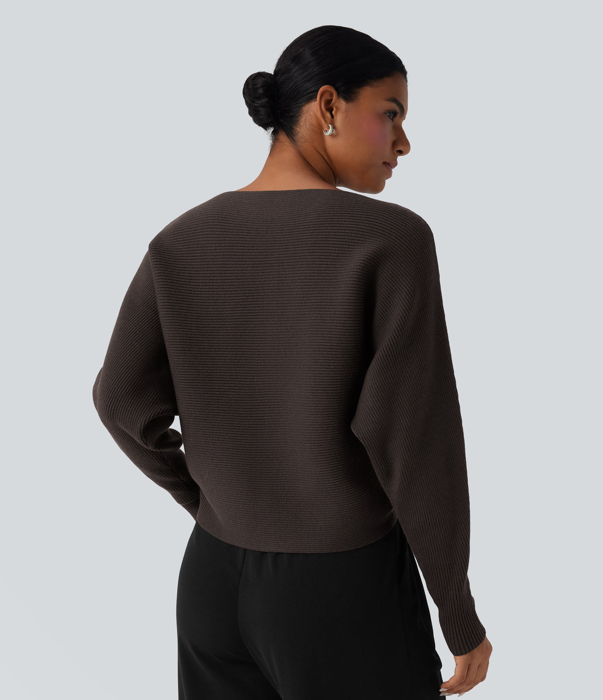 Brielle Sweater — Black Cherry