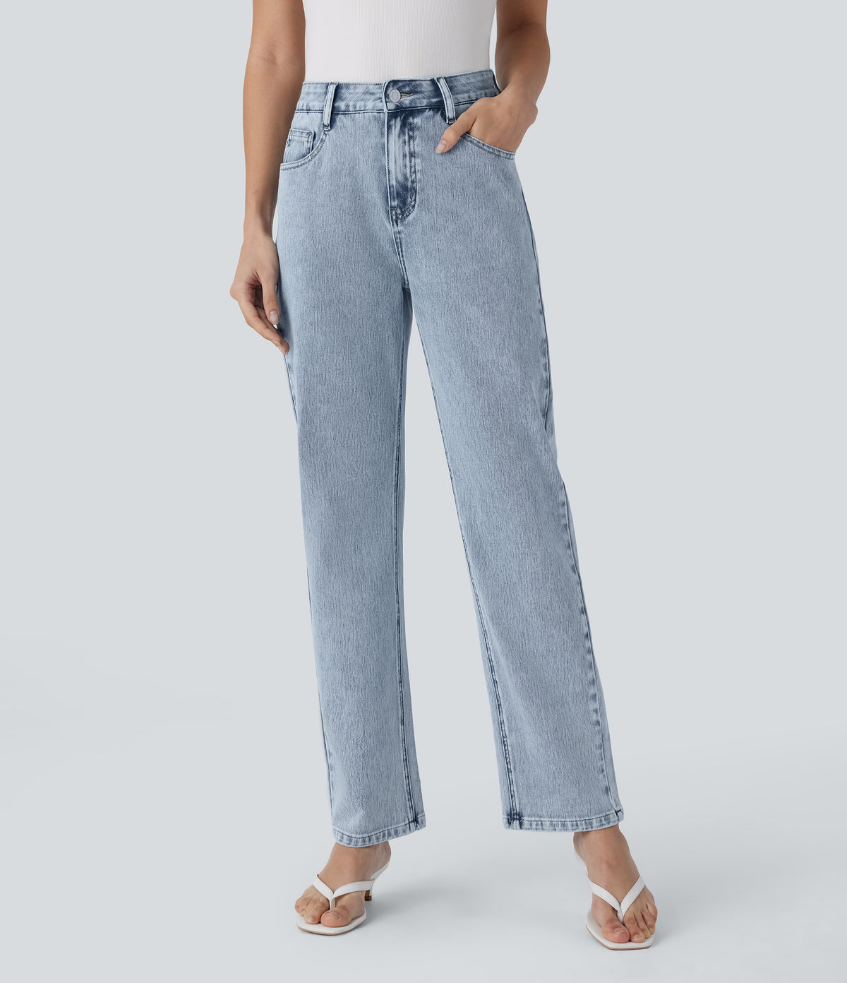 Saffron Jeans — Creek Blue Denim