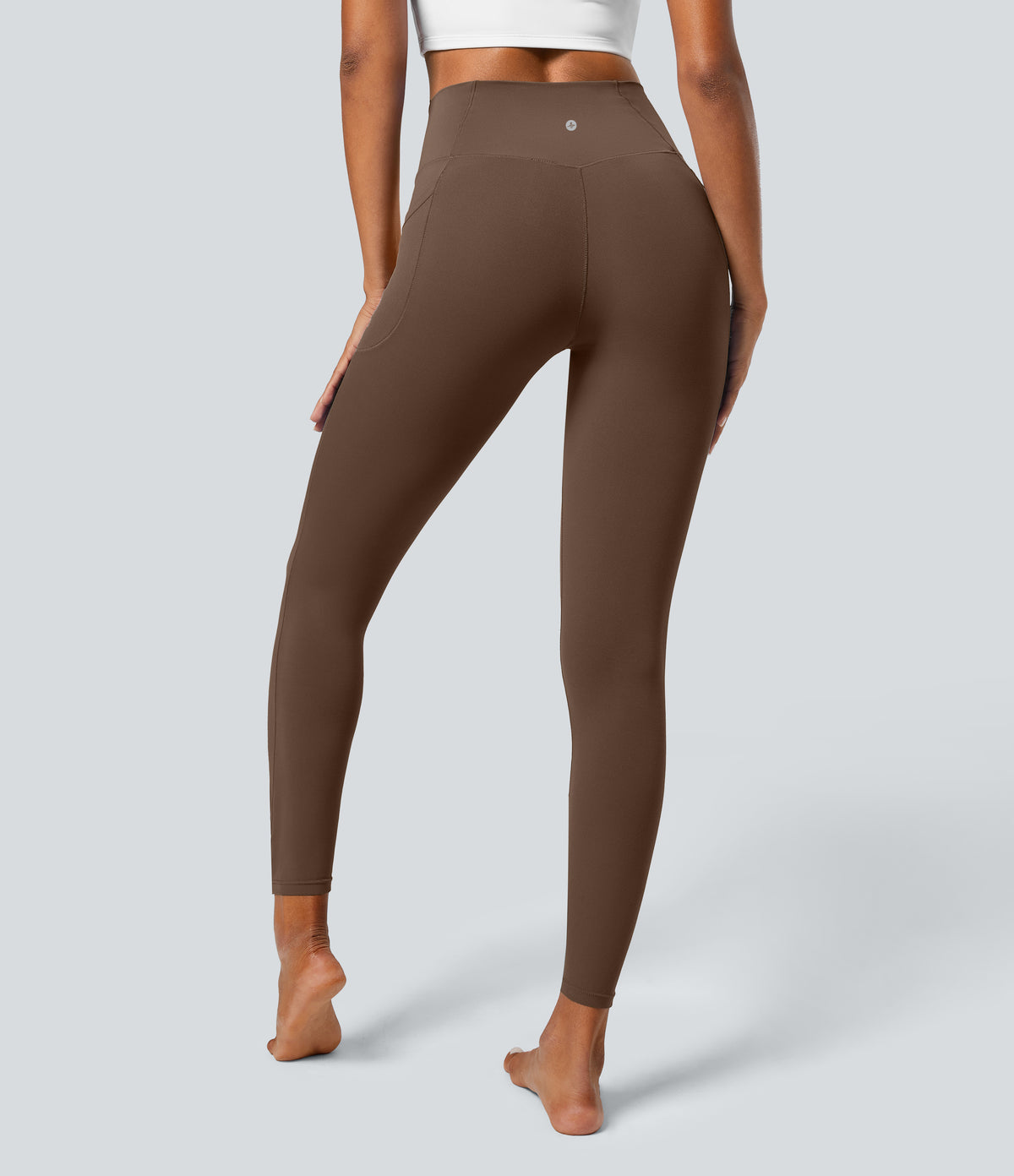 Petal Legging — Grass Grey Green