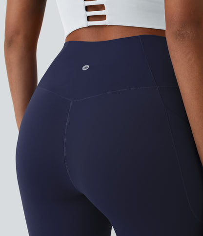 Petal Legging — Dusky Evening purple