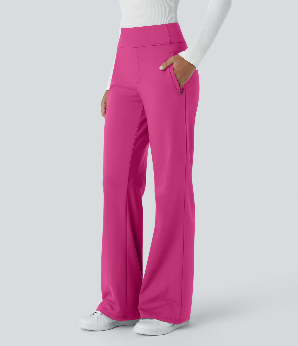 Aubrey Pants — Raspberry Rose