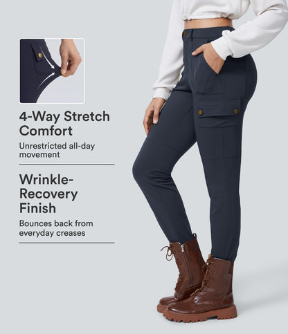 Cassia Pants — Midnight Blue