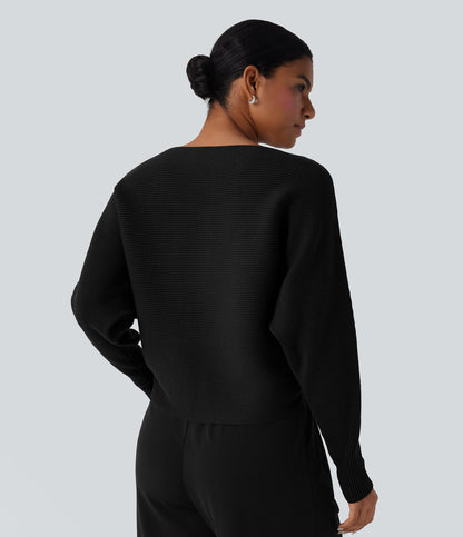 Brielle Sweater — Black
