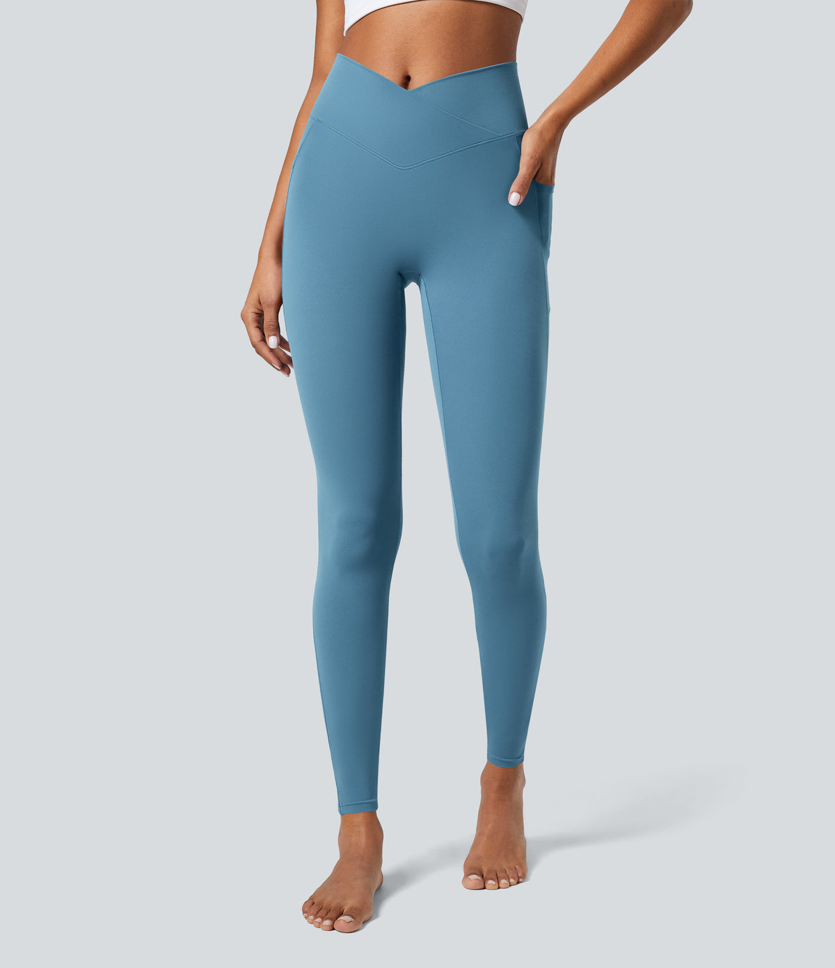 Petal Legging — Viridian