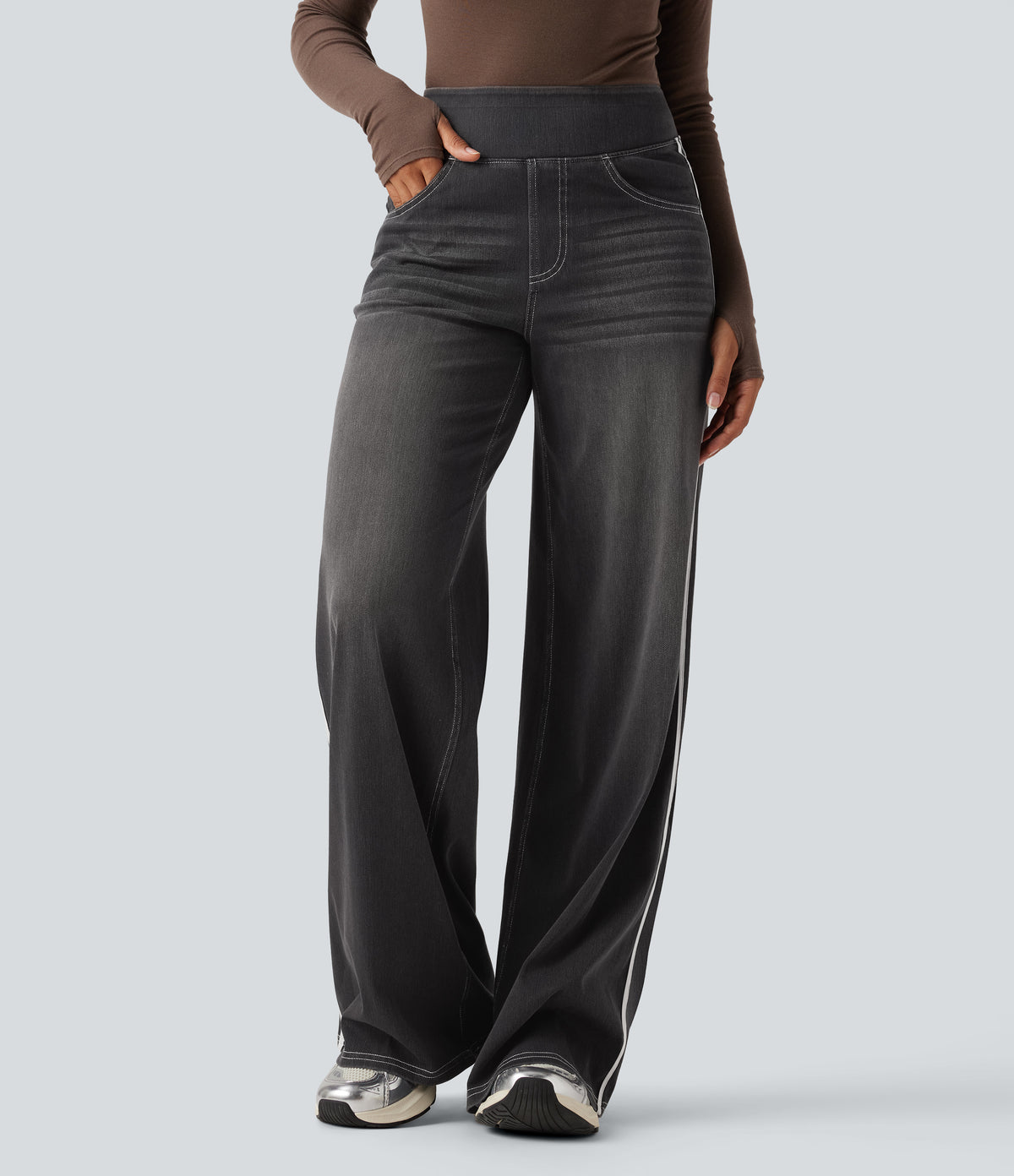 Peony Jeans — Poppy Seed Denim