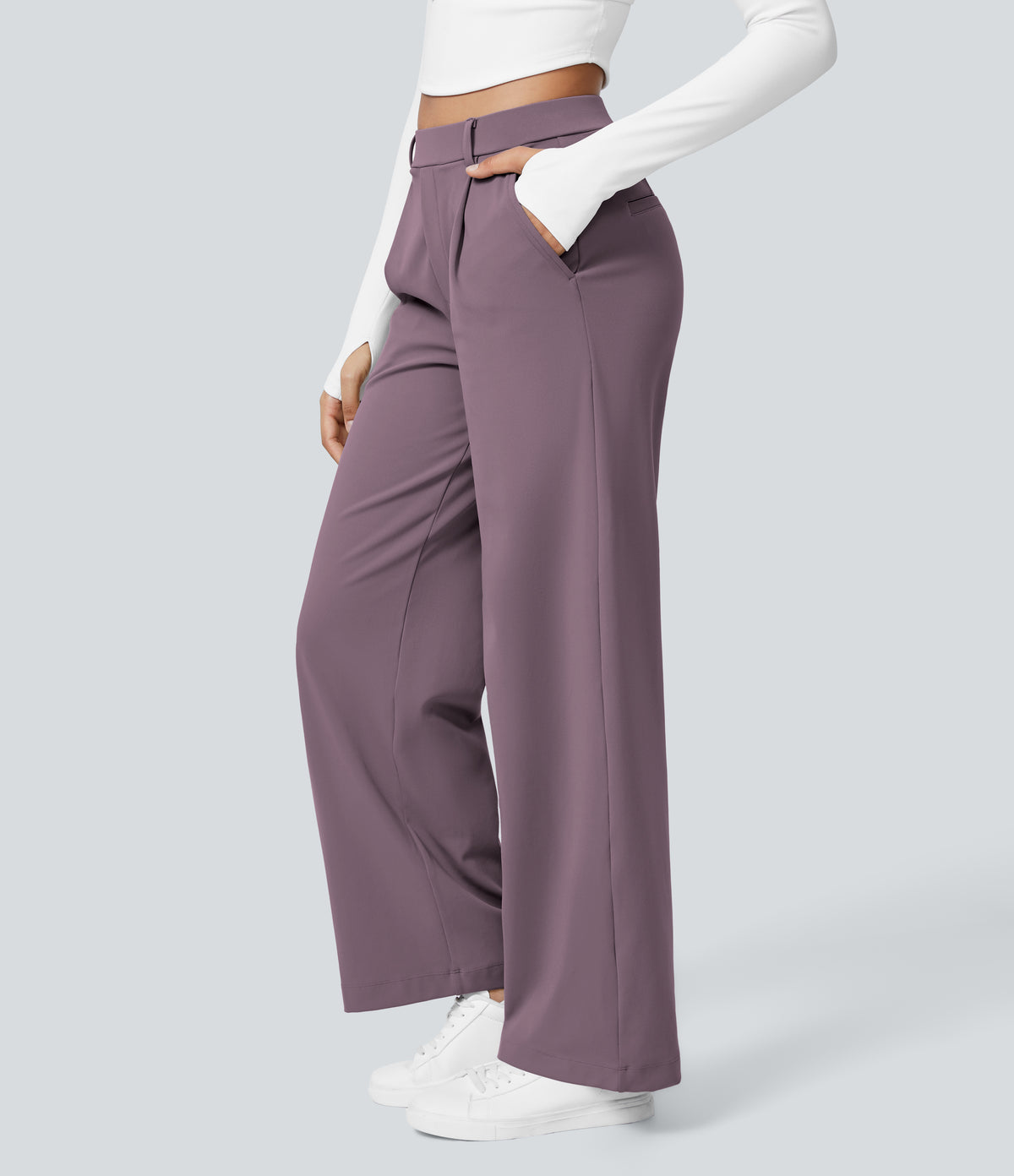 Acacia Pants — Nebula Purple