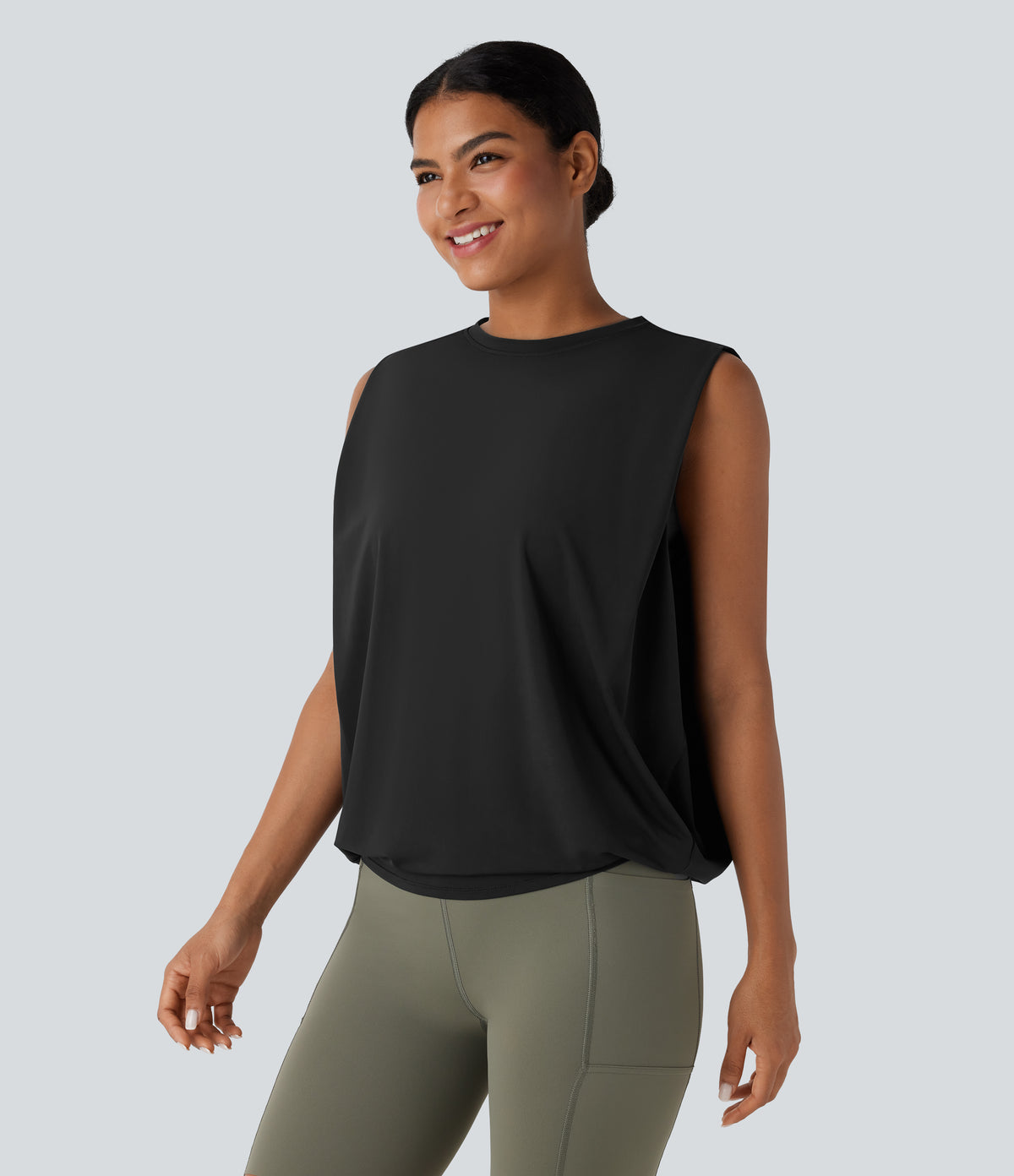 Lucia Tank — Black