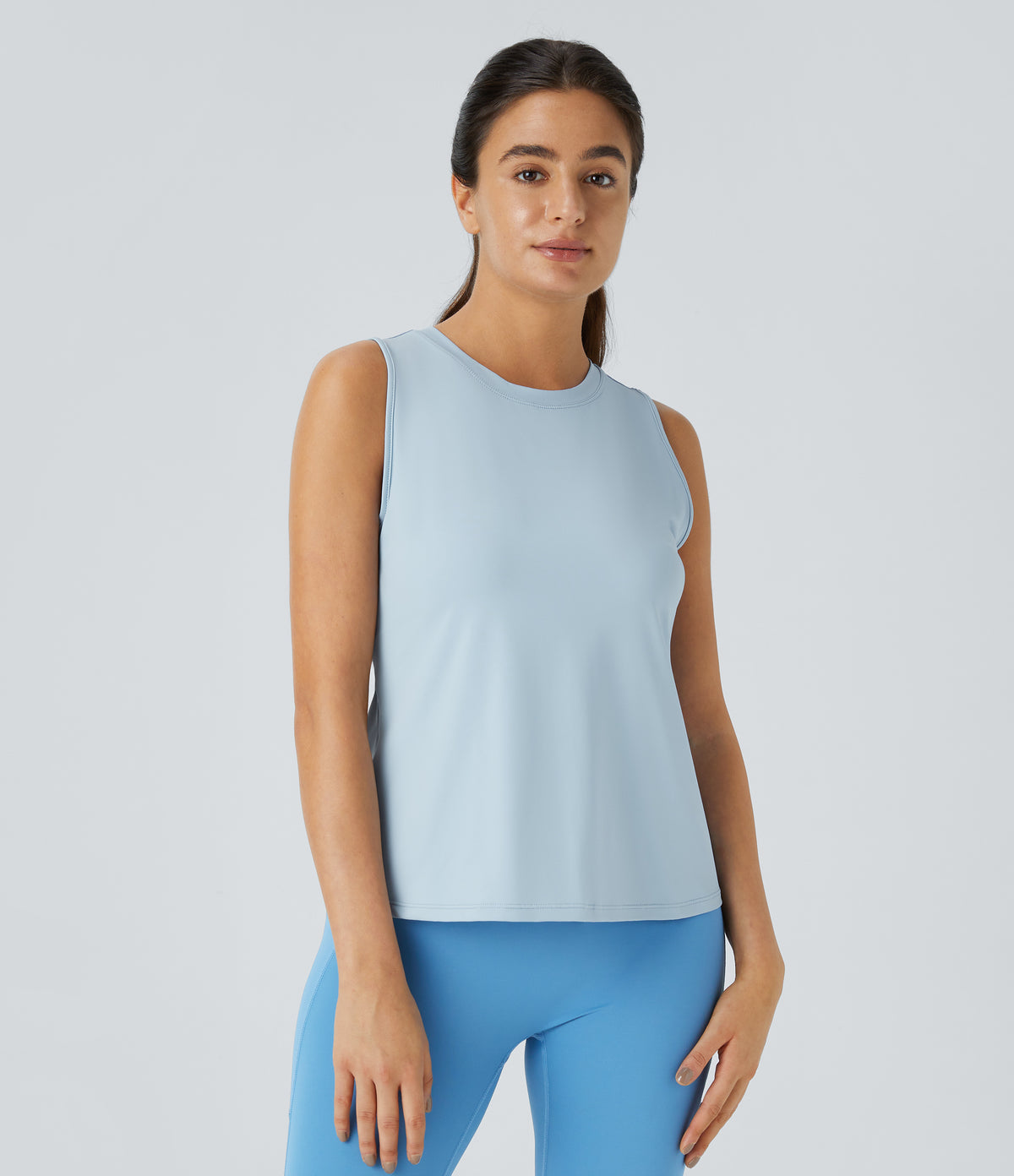 Estelle Tank — Cool Ice Blue
