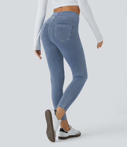 Livia Legging — Ice Crevice Denim