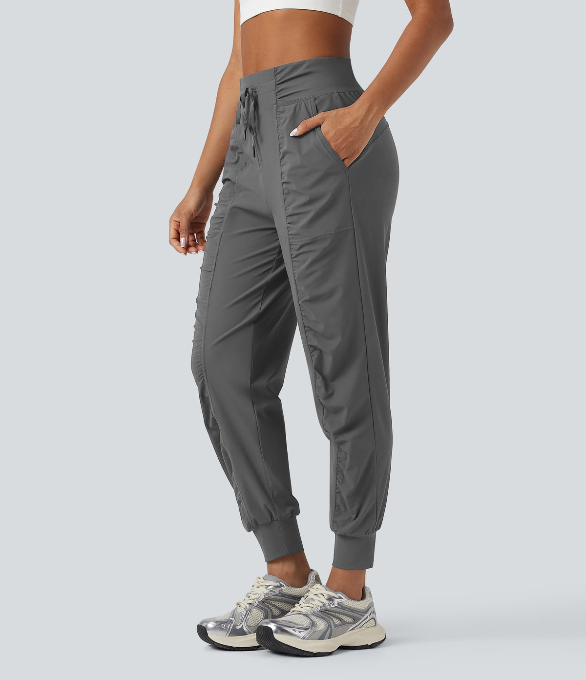 Odette Jogger — Steel Gray