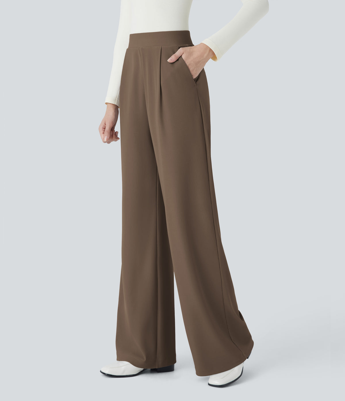 Helena Pants — Shitake