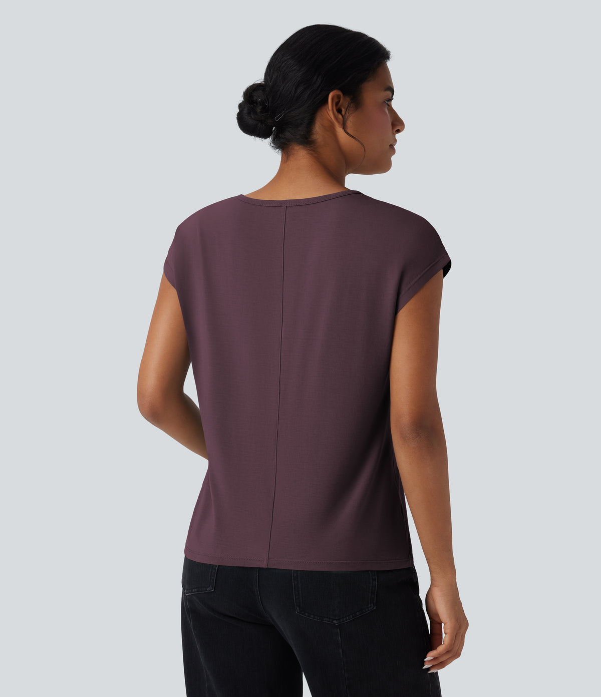 Oona T-Shirt — Maroon Banner