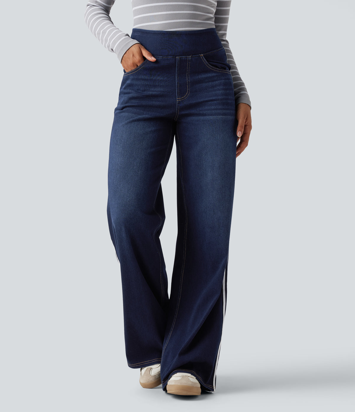 Peony Jeans — Inkling  Blue Denim