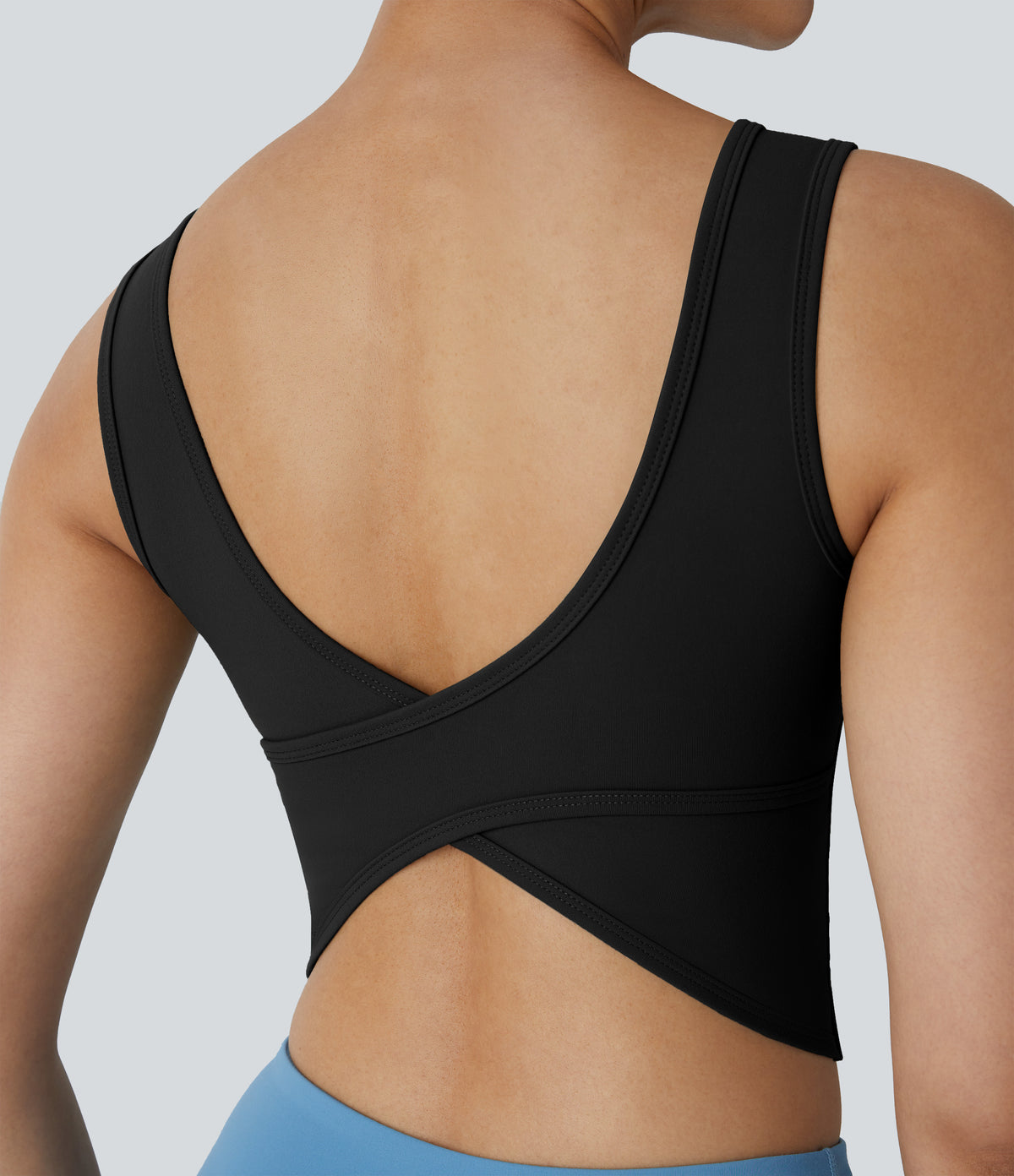 Ballet Tank — Evening Blue
