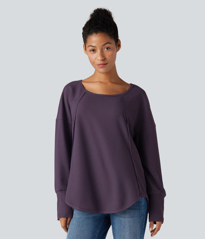 Ember Long-Sleeve Top — Mauve