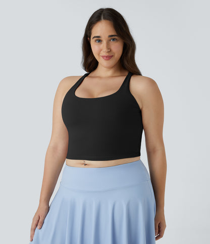 Nola Crop Top — White