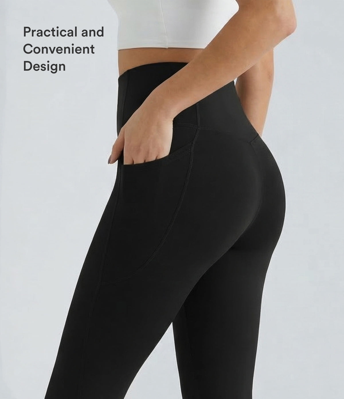 Rhea Capri Legging — Black