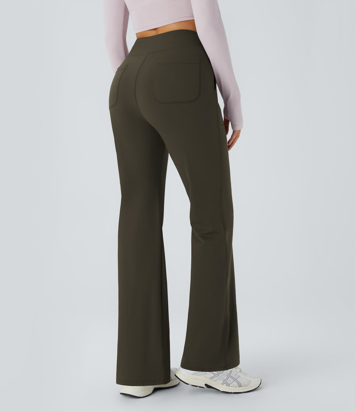 Drift Flare Legging — Forest Night