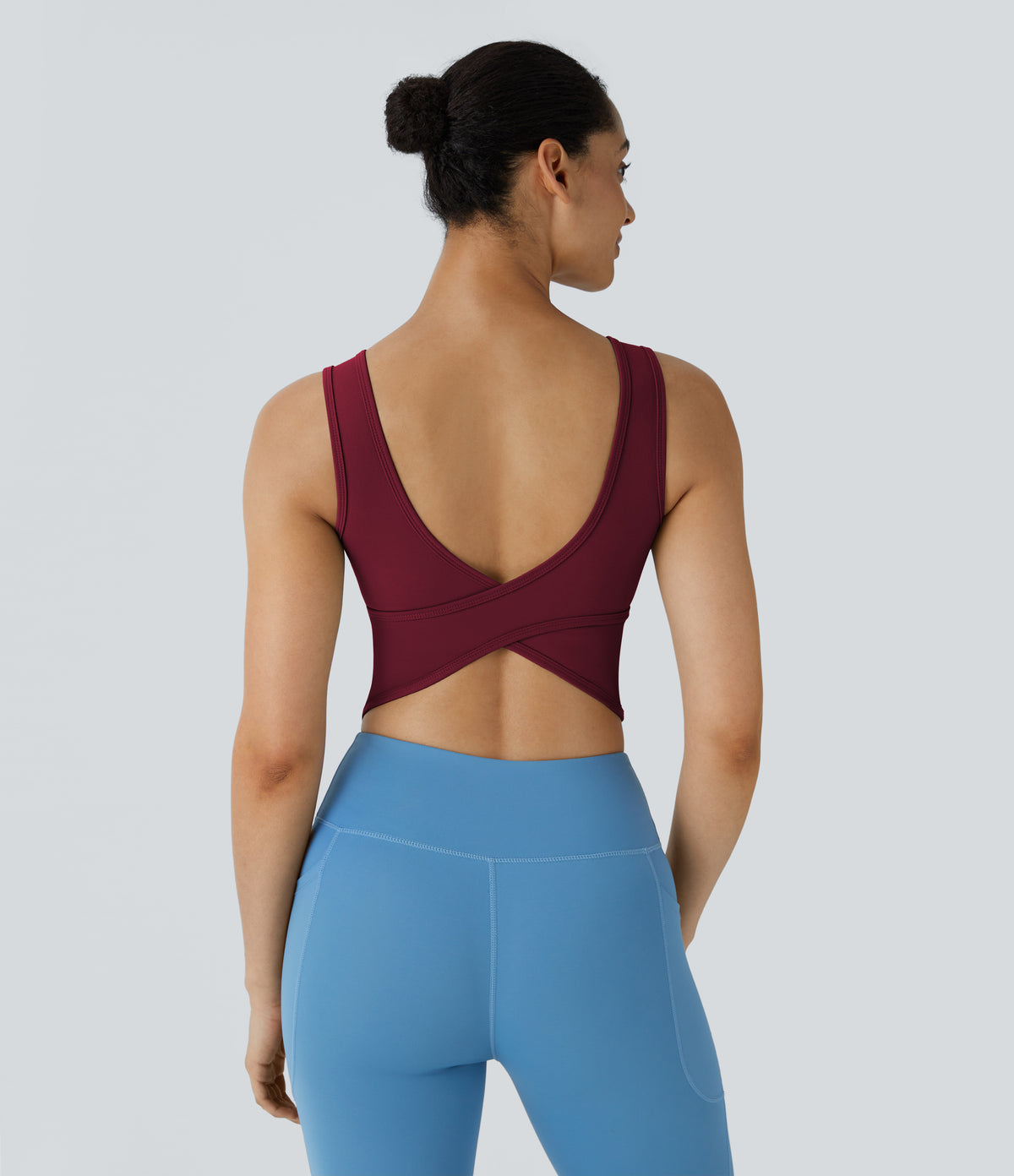 Ballet Tank — Ghost Gray