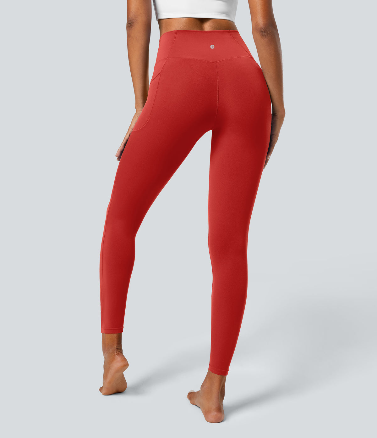 Petal Legging — Warm Mid Blue