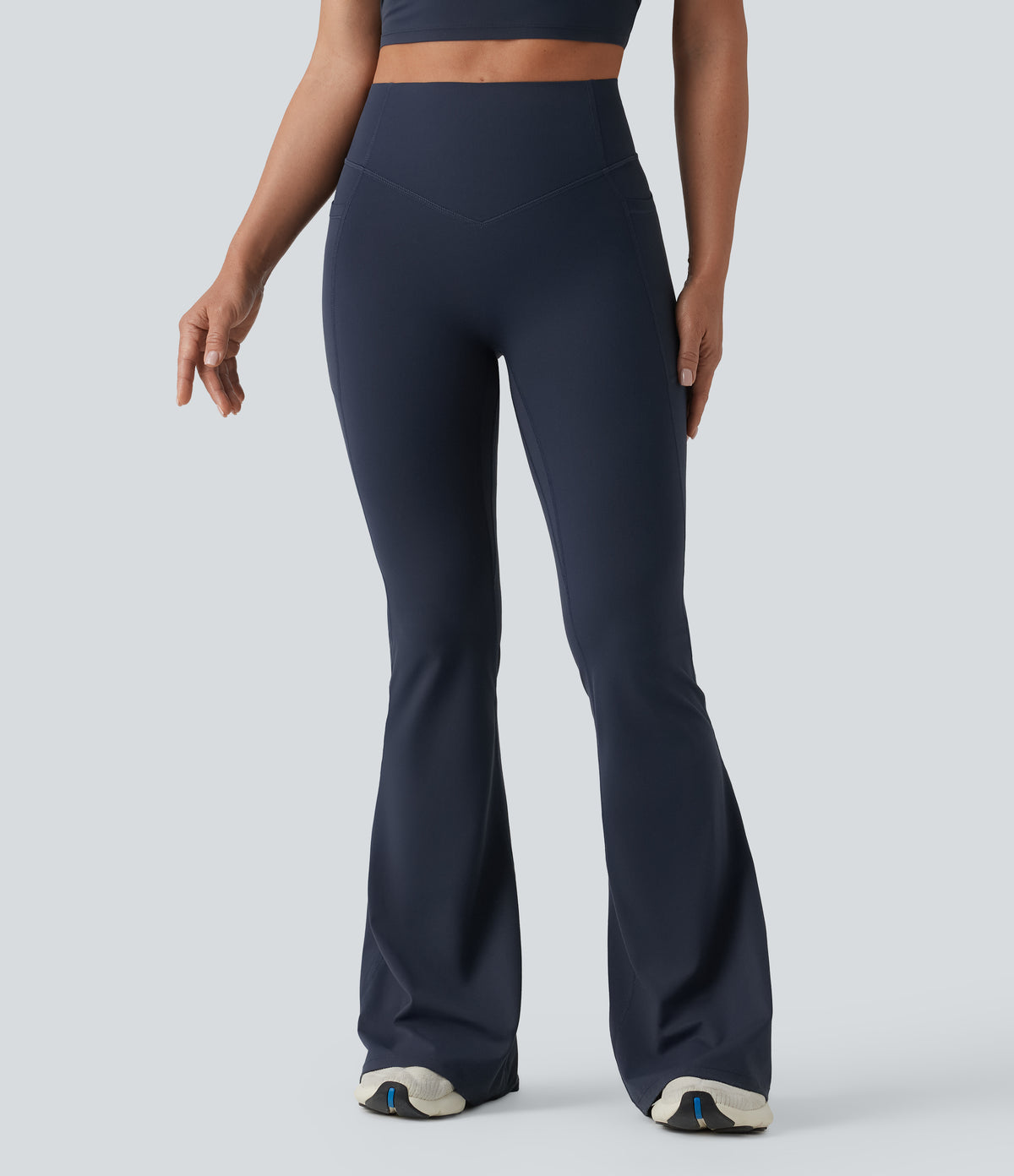 Mae Flare Legging — Mood Indigo