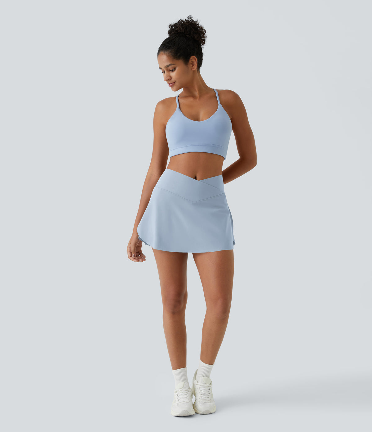Blossom Skirt — Chambray Blue