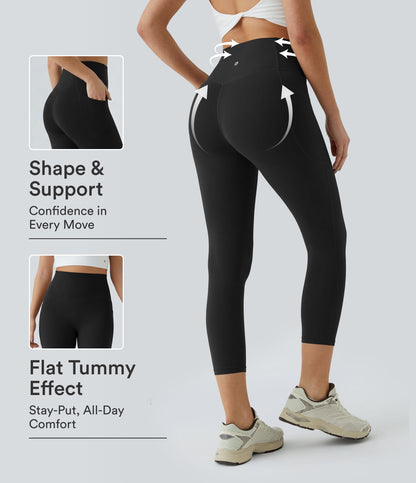 Rhea Capri Legging — Dawn Brown