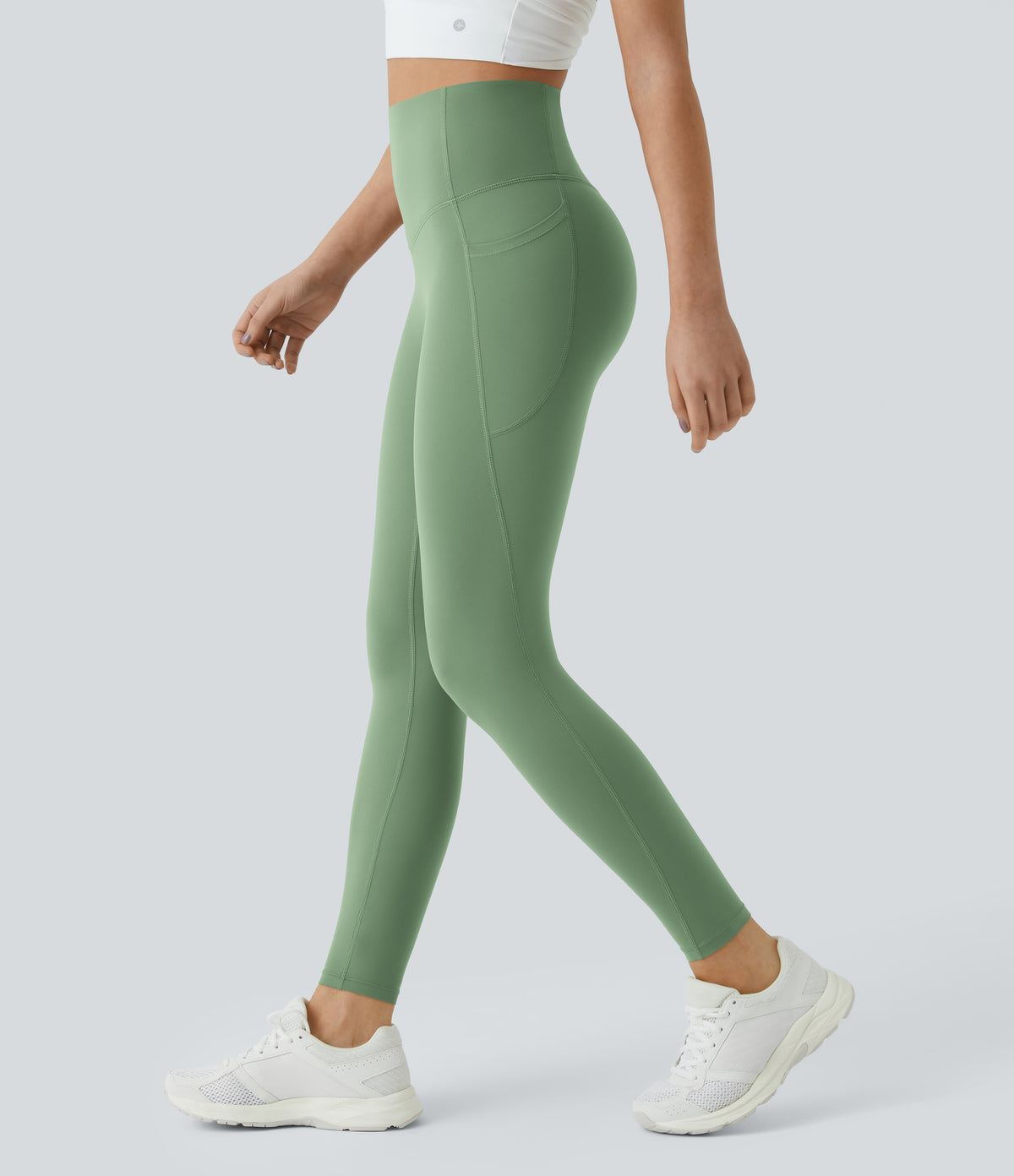 Bloom Legging — Aura Orange