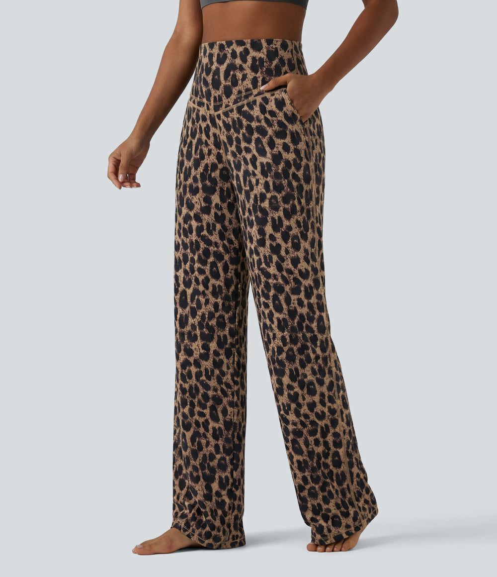 Nina Pants — Toffee Leopard