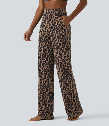 Nina Pants — Toffee Leopard
