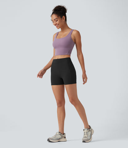 Hazel Biker Short — Black