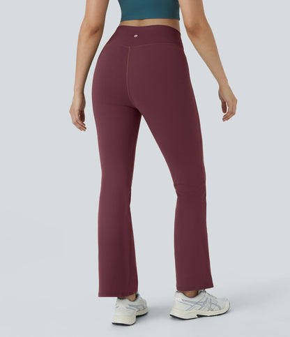 Petal Flare Legging — Midnight Blue