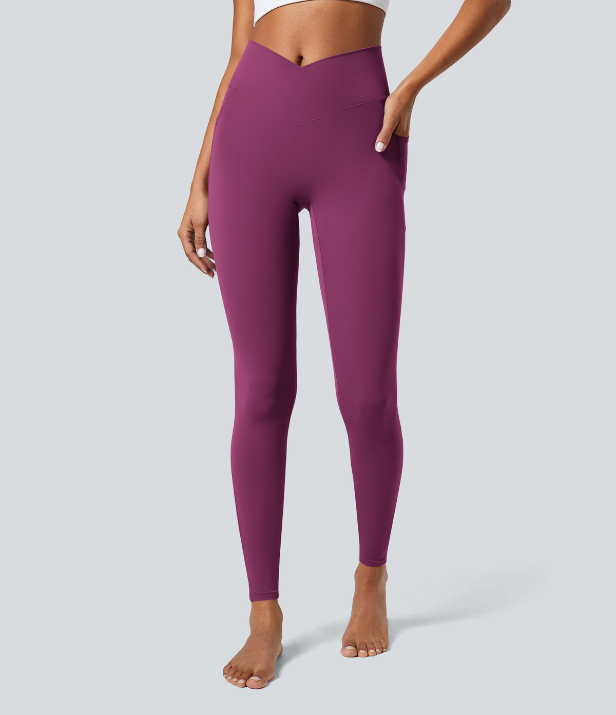 Petal Legging — Peacoat
