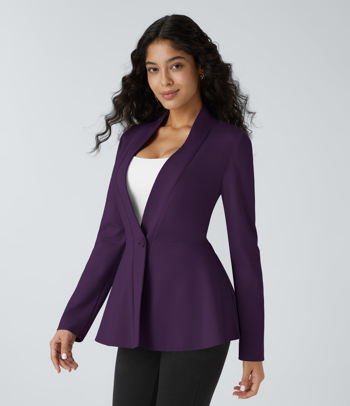 Junia Blazer — Blackberry Cordial