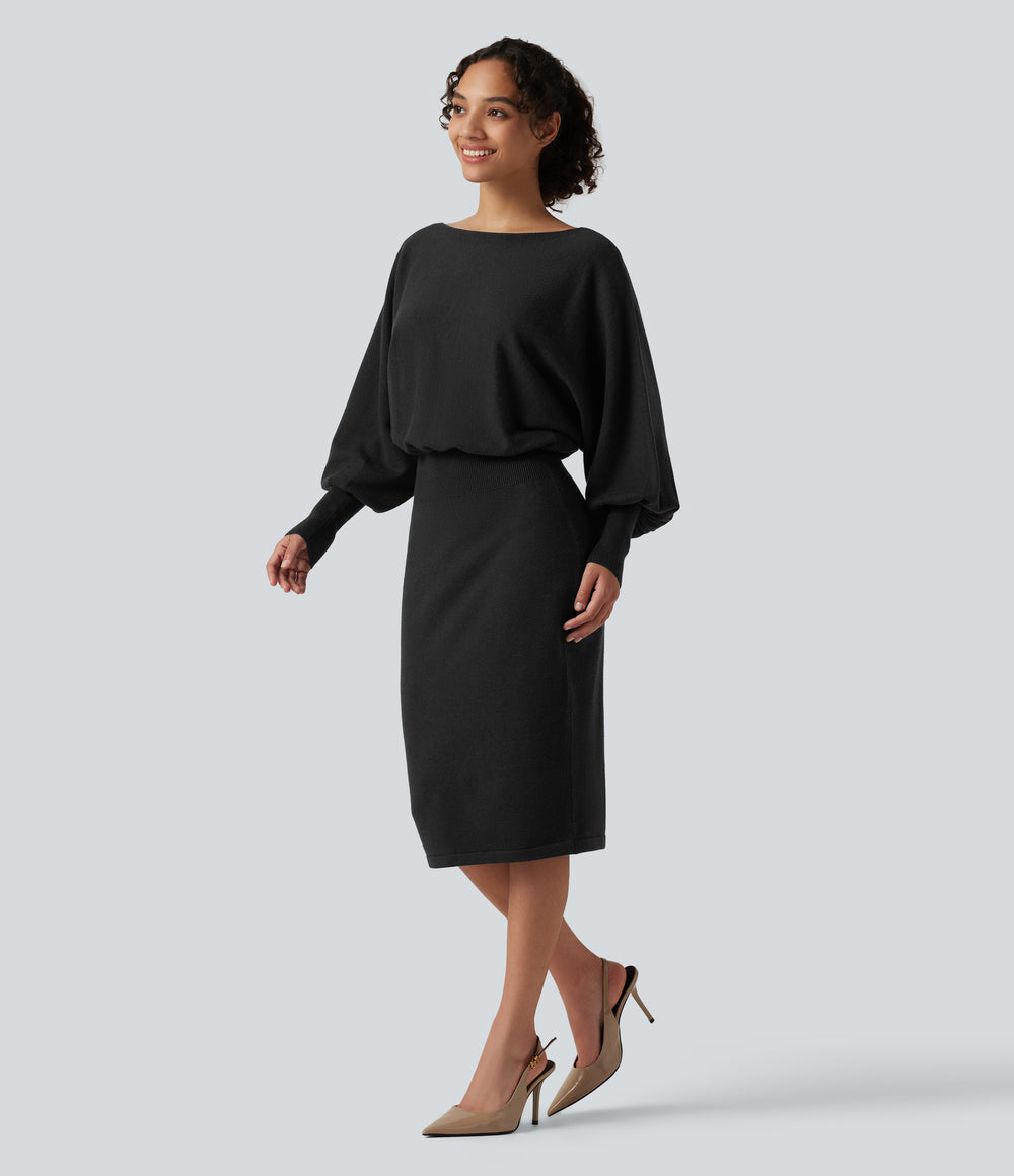 Thea Dress — Black