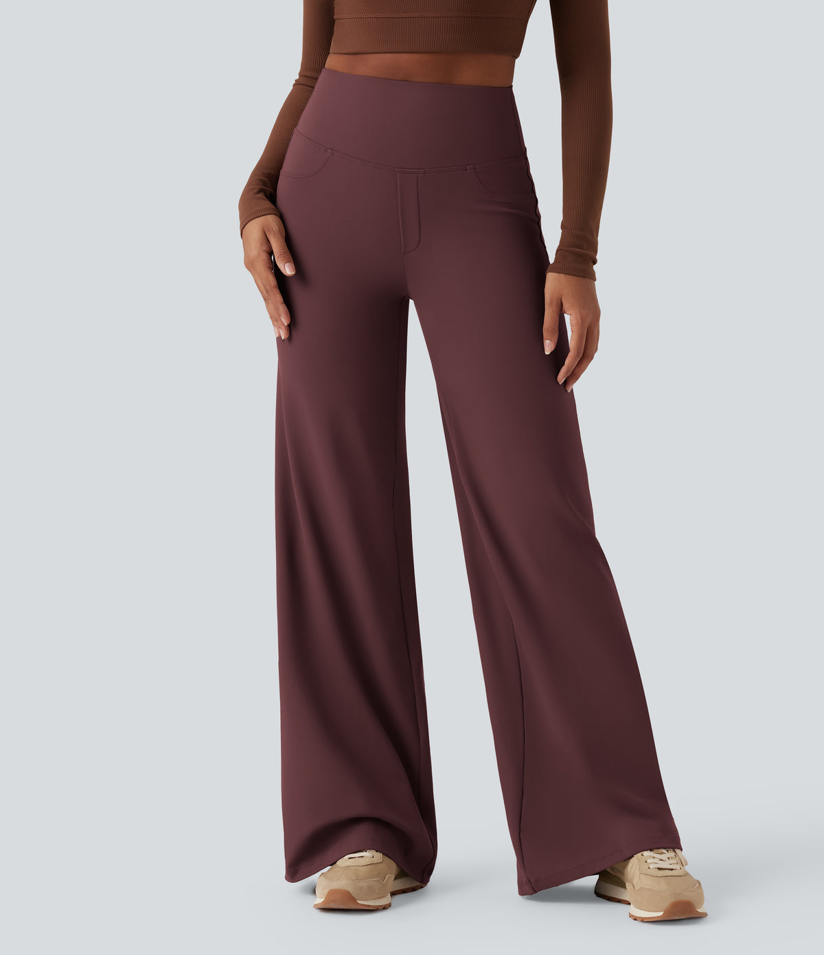 Jolie Pants — Red Mahogany