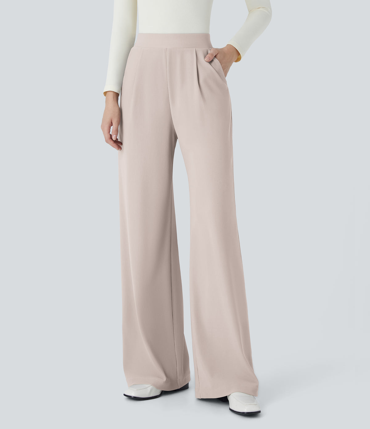 Helena Pants — Oat Milk