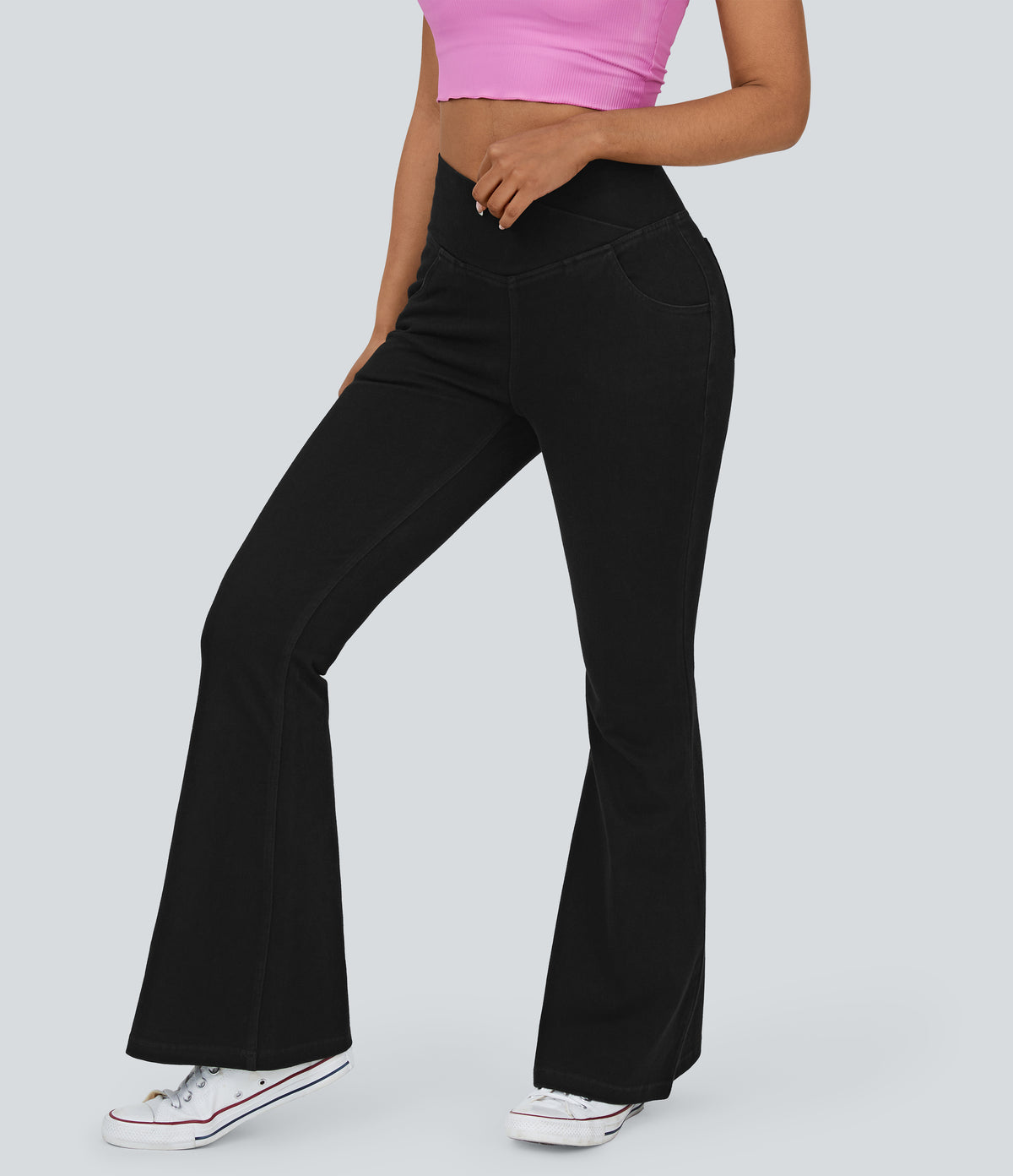 Lana Jeans — Black Denim