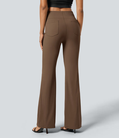 Delia Pants — Cocoa Brown