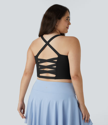 Nola Crop Top — White