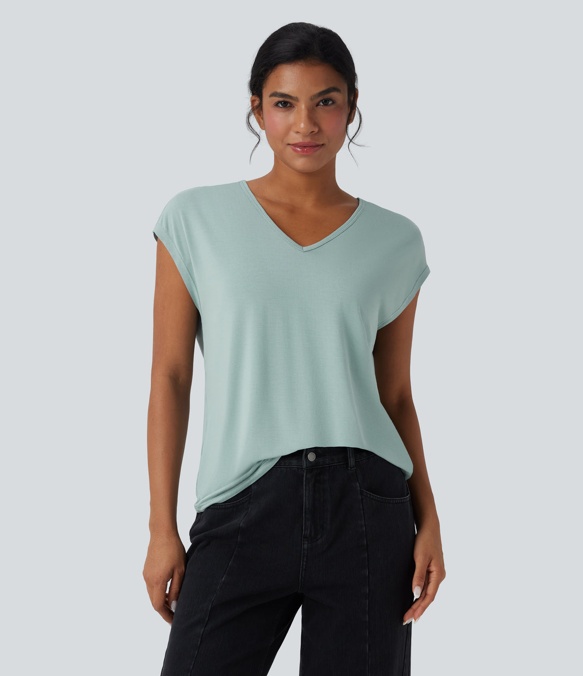Oona T-Shirt — Blue Surf