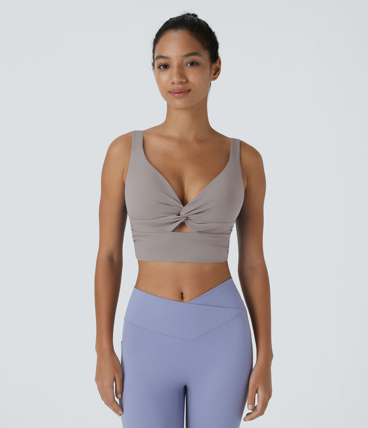 Fleur Sports Bra — Mars Red